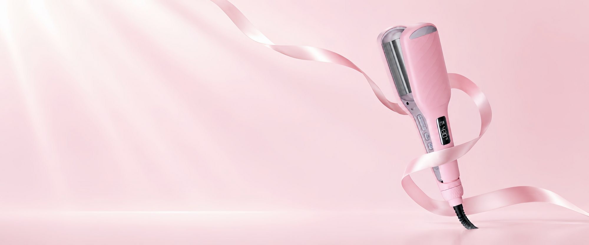 BABONIR Deep Hair Waver in pink